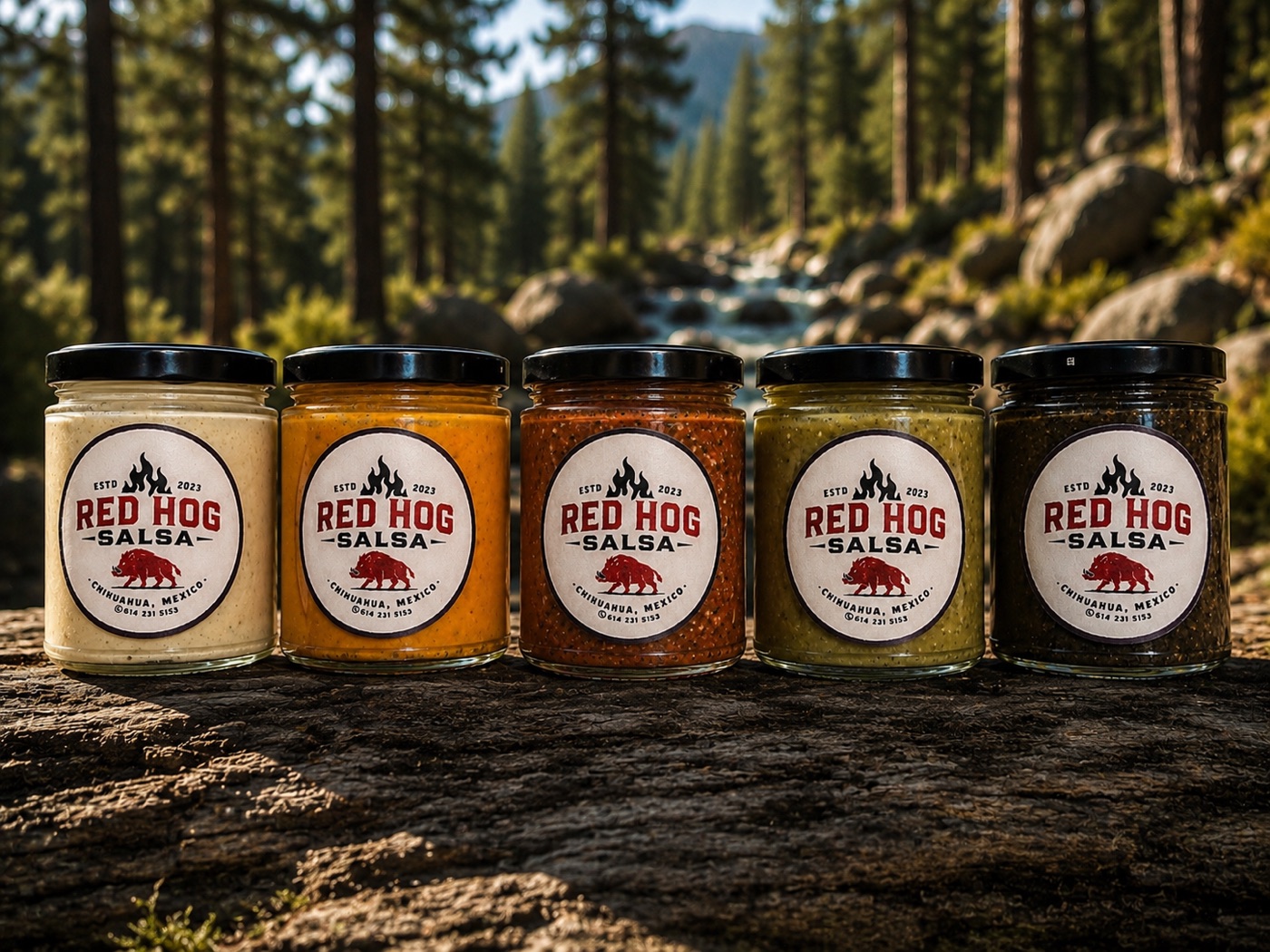 Los cinco sabores de Red Hog Salsa